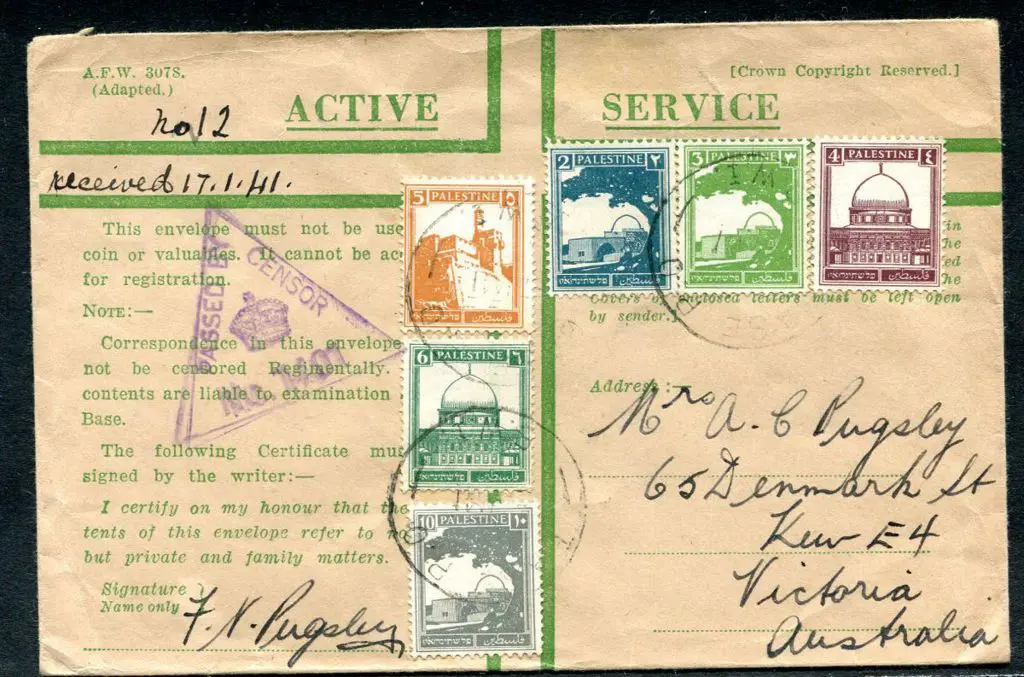 1941 "ACTIVE SERVICE" "A.F.W. 307S (Adapted) ... Image 1++