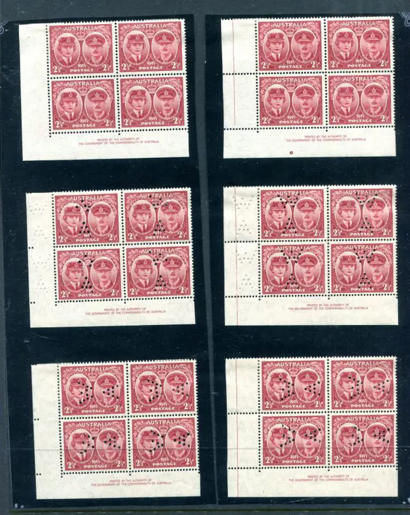 1945 Duke of Gloucester set of 3 in "By ... Image 1++