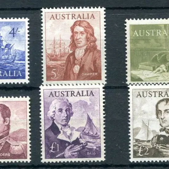 1963/64 Navigators set of 6 to £2 King. Fine MUH ...