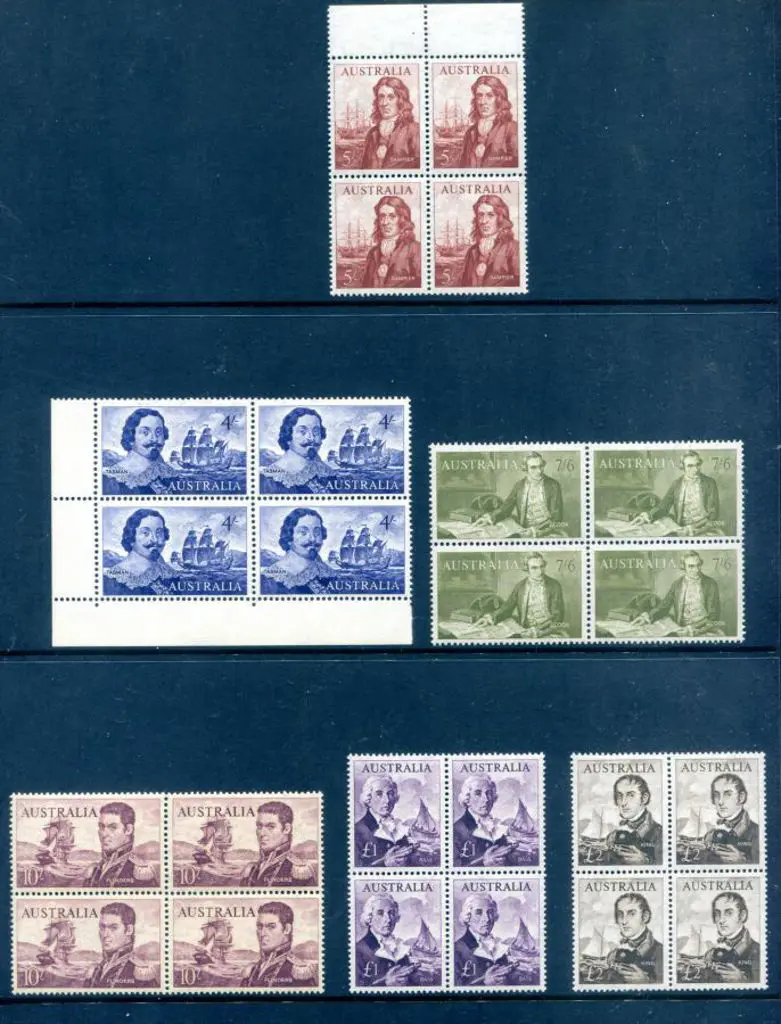 1963/65 Navigators set of 6 in well centred blocks ... Image 1++