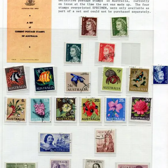 1966 1¢ to 50¢ CTO & Navigators ovptd "SPECIMEN" ...