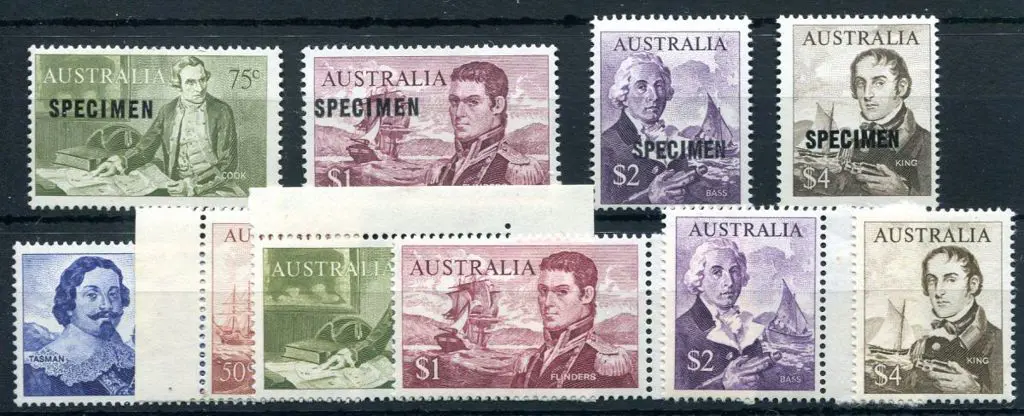 1966 Navigators ovptd "SPECIMEN" set of 4 MUH plus ... Image 1++