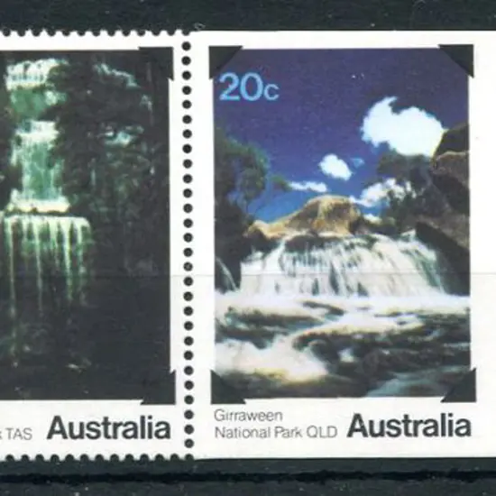 1979 20c National Parks horiz strip of 4 with ...