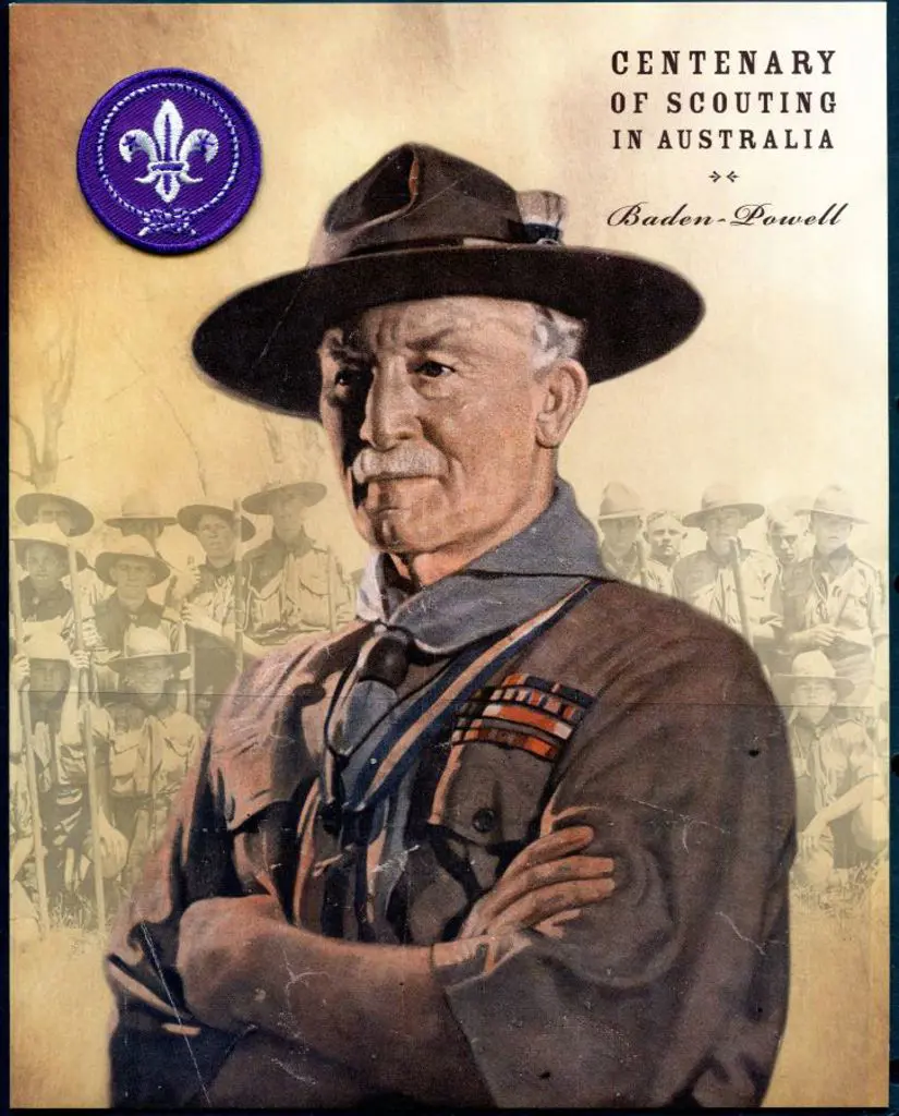 2008 Baden-Powell Commemorative Stamp Folder with ... Image 1++