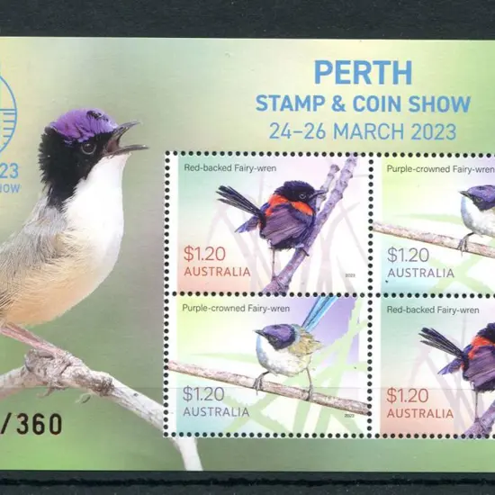 2023 (26th Mar) Perth Stamp & Coin Show $4.80 ...