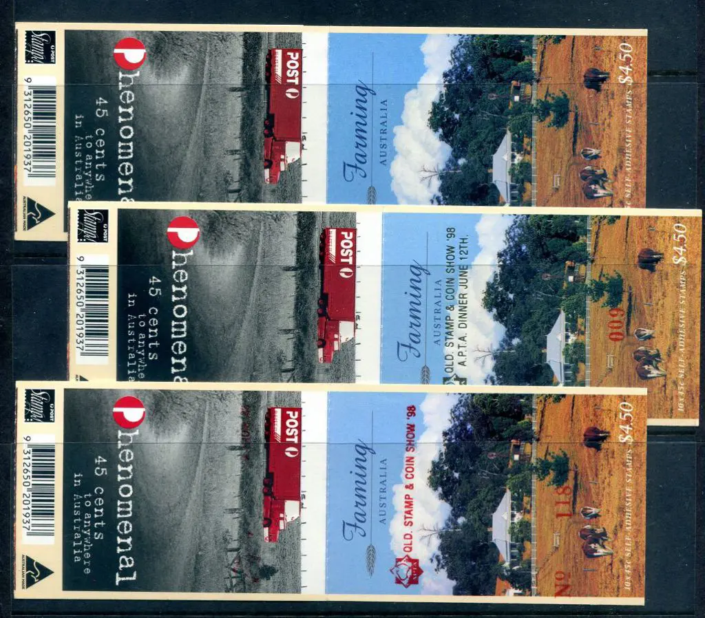 1998 $4.50 Farming S/A in original BC & with both ... Image 1++