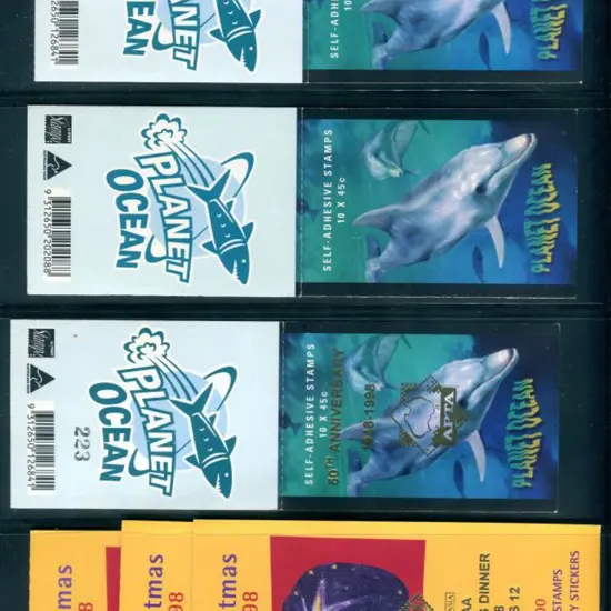 1998 $4.50 Planet Ocean in both BC's plus the APTA ...