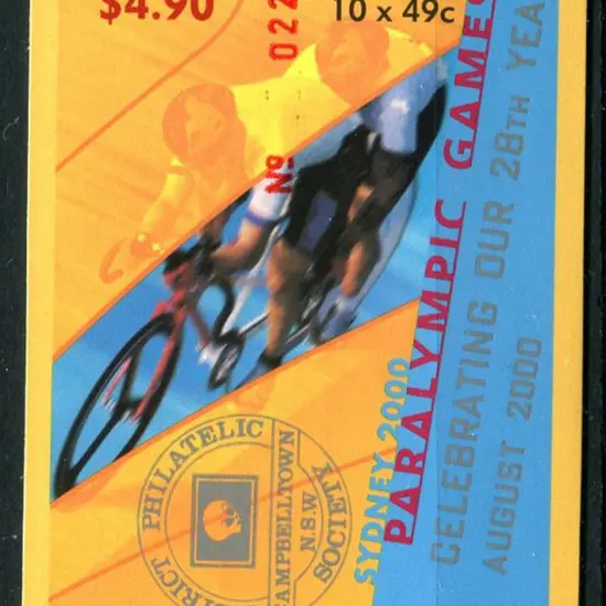 2000 $4.90 Paralympic Games as above with ...