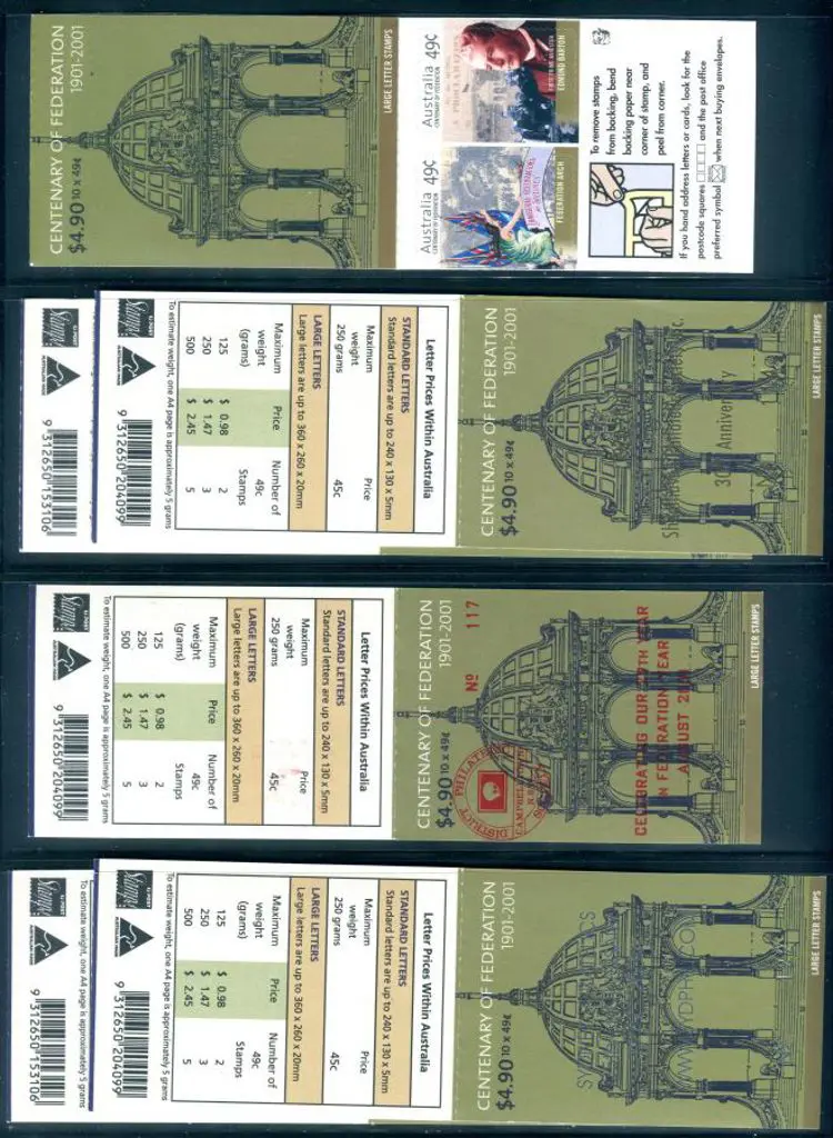 2001 $4.90 Cent of Federation S/A types with both ... Image 1++