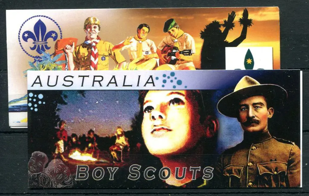 2008 $2 Boy Scouts Australia private booklet pair ... Image 1++
