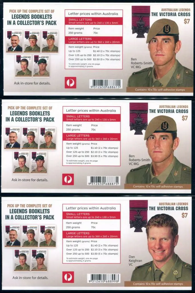 2015 $7 Legends - Victoria Cross Recipients set of ... Image 1++
