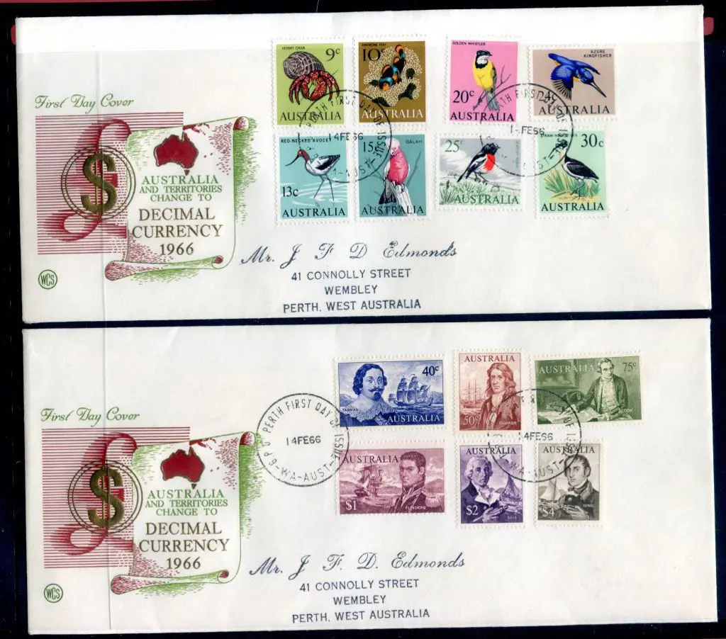 1966 (14th Feb) 1c to $4 King decimals set of 24 ... Image 1++