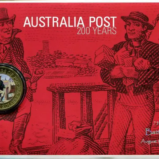 2009 (25th Mar) 200 Years Australia Post with 55c ...