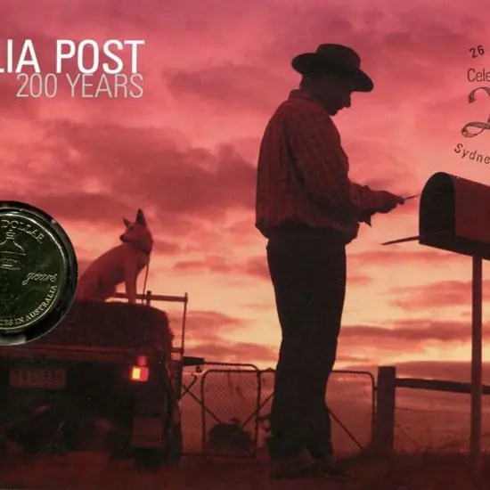 2009 (26th June) 200 Years Australia Post with $1 ...
