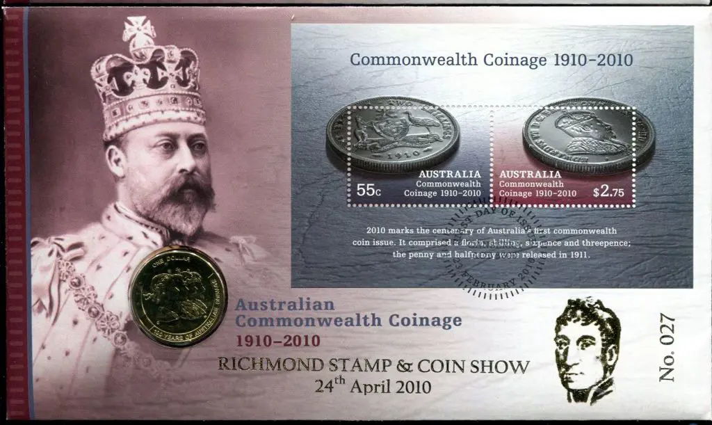 2010 (23rd Feb) Commonwealth Coinage as above but ... Image 1++