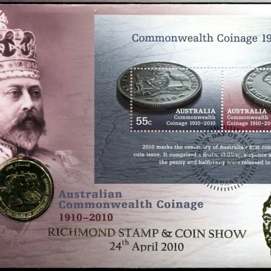 2010 (23rd Feb) Commonwealth Coinage as above but ...