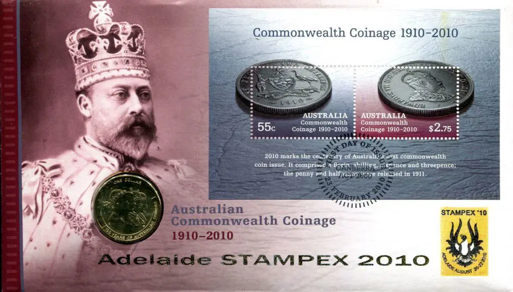 2010 (23rd Feb) Commonwealth Coinage as above but ... Image 1++