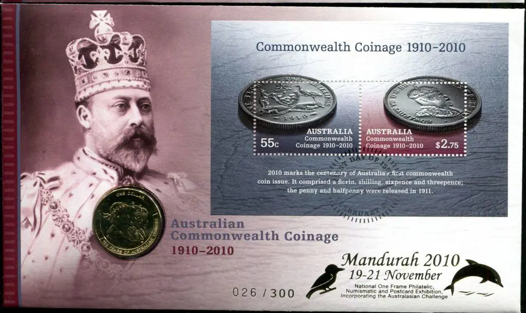 2010 (23rd Feb) Commonwealth Coinage as above but ... Image 1++