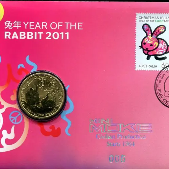 2011 (11th Jan) Year of the Rabbit as above but ...