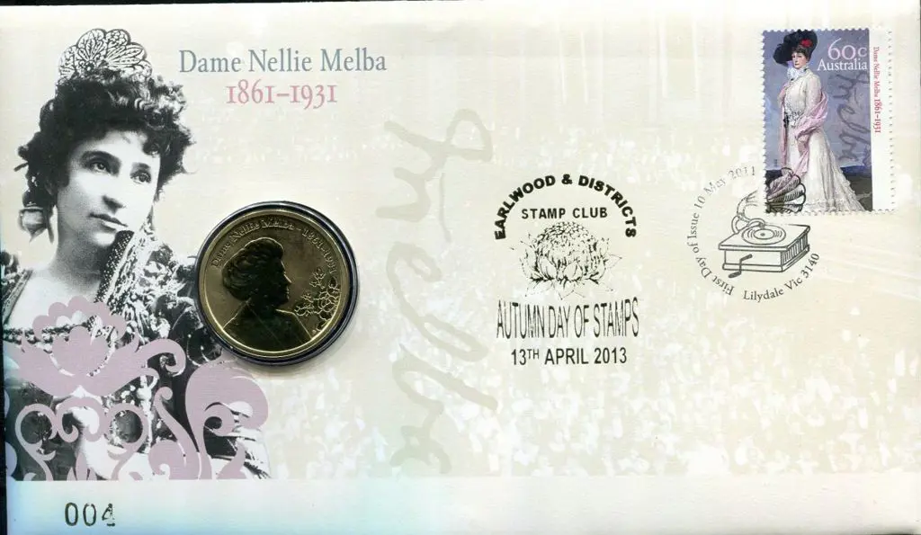 2011 (10th May) Dame Nellie Melba as above but ... Image 1++