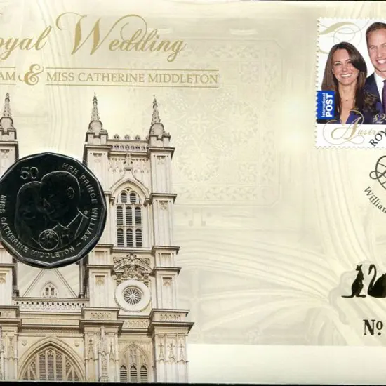 2011 (20th May) Royal Wedding as above but ovptd ...