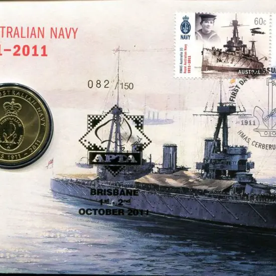 2011 (14th June) Navy Centenary with matching ...