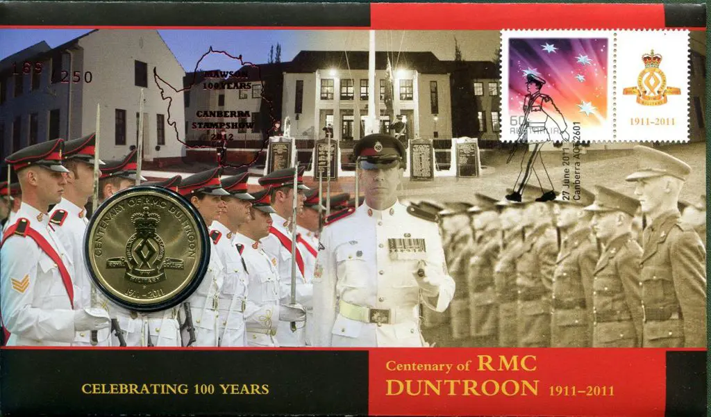 2011 (27th June) Duntroon as above but ovptd in ... Image 1++