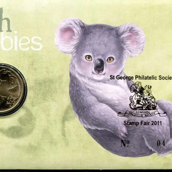 2011 (1st July) Bush Babies - Koala with $2.35 In ...