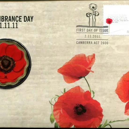 2011 (2nd Nov) Remembrance Day 11.11.11 with $5 ...