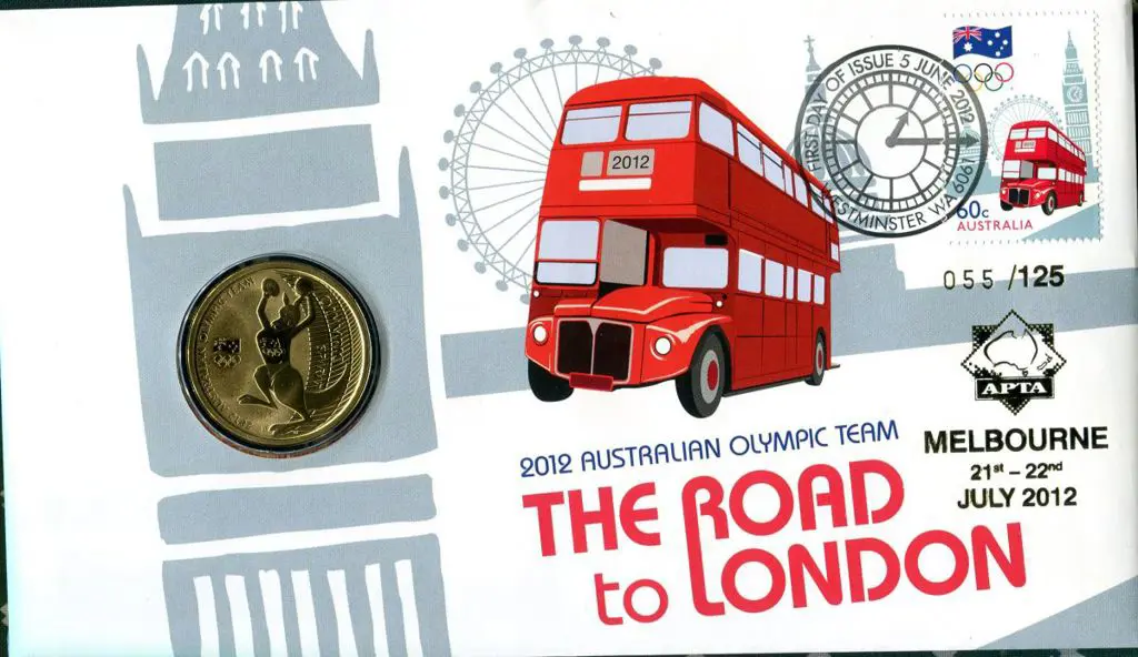 2012 (5th June) Olympics as above but ovptd ... Image 1++