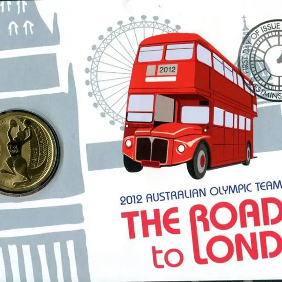 2012 (5th June) Olympics as above but ovptd ...