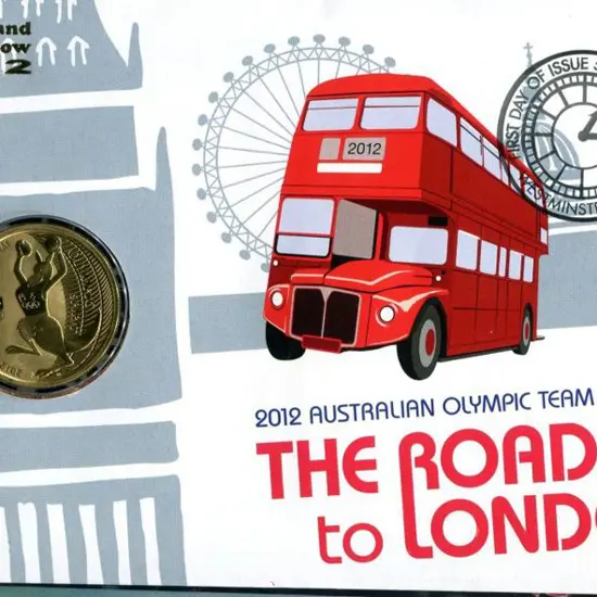 2012 (5th June) Olympics as above but ovptd ...