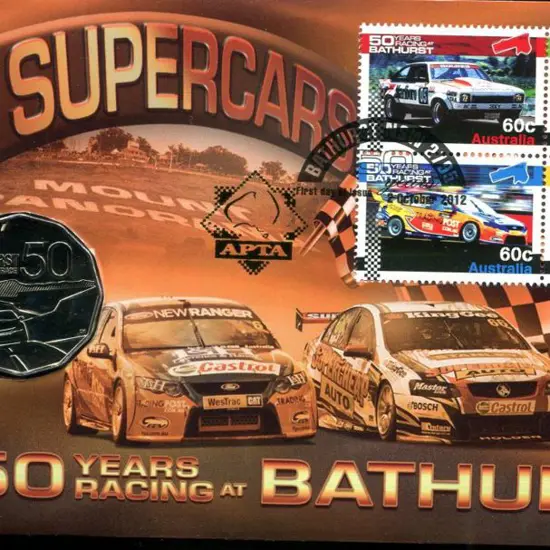 2012 (2nd Oct) Bathurst - V8 Supercars 50c ...