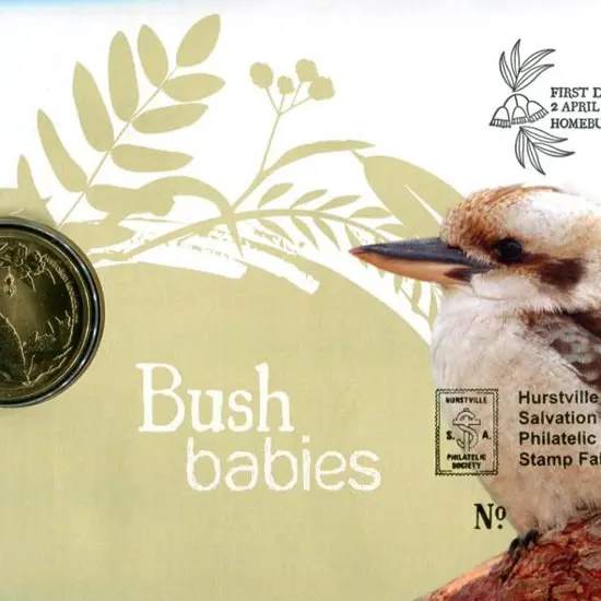 2013 (2nd April) Bush Babies - kookaburra with ...