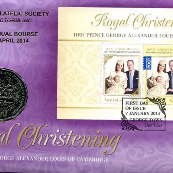 2014 (7th Jan) Royal Christening as above but ...