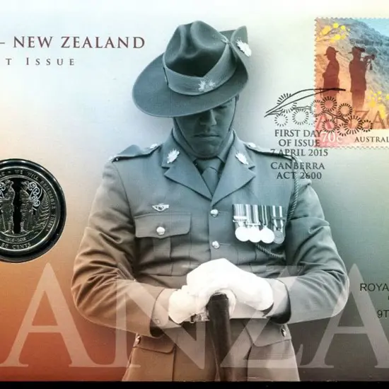 2015 (7th Apr) ANZAC as above but ovptd "ROYAL ...
