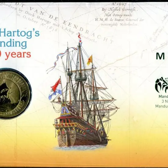 2016 (3rd Nov) Dirk Hartog PNC $2 commem & ...