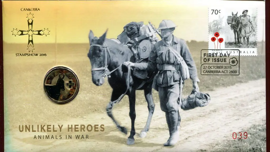 2017 (27th Oct) "Unlikely Hero's - Animals in War" ... Image 1++