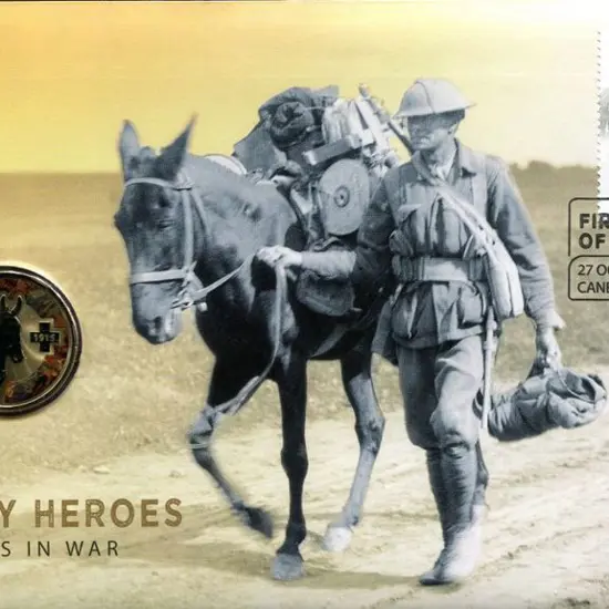 2017 (27th Oct) "Unlikely Hero's - Animals in War" ...