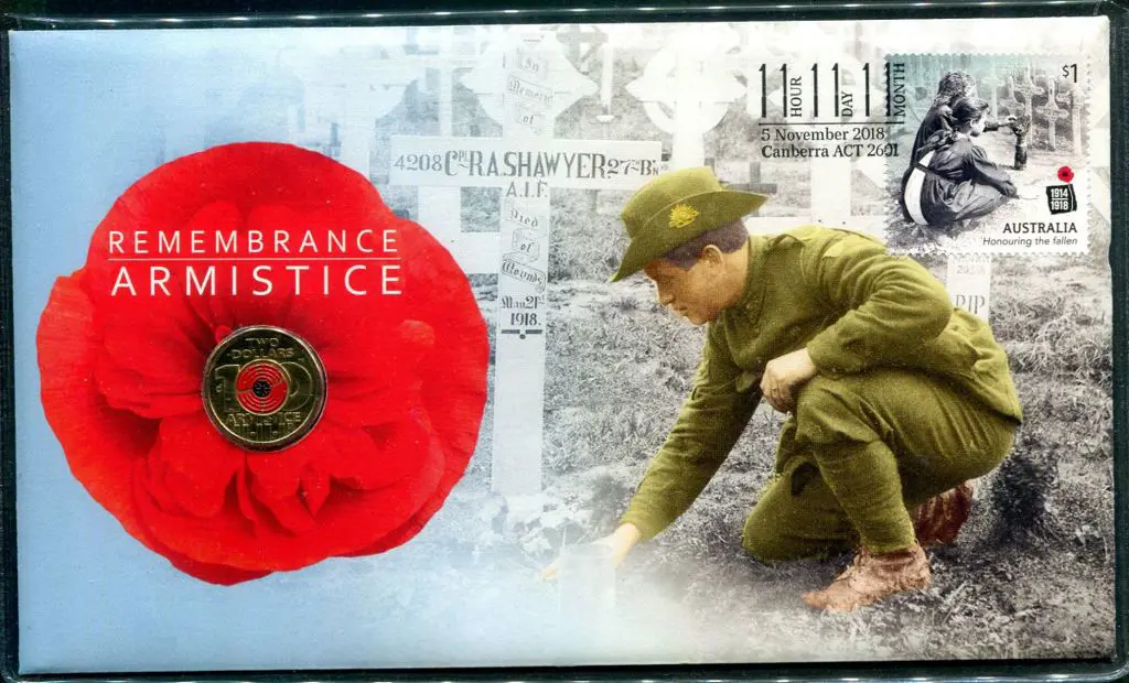 2018 (5th Nov) Remembrance - Armistice with $1 ... Image 1++