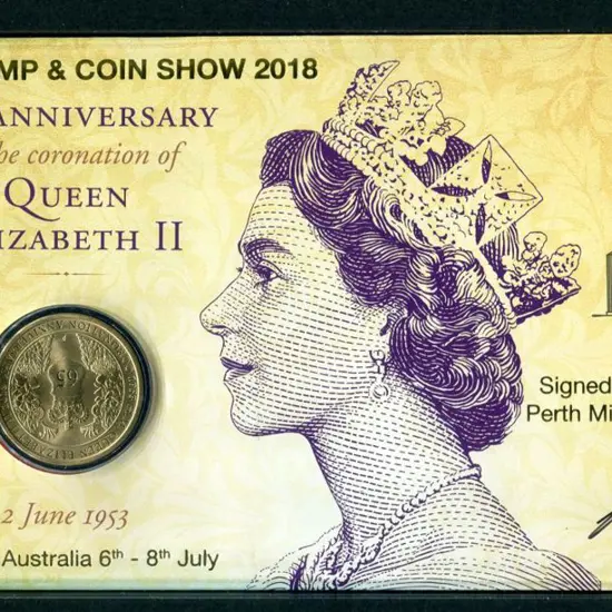 2018 (6th July) QEII 65th Coronation Anniv PNC ...