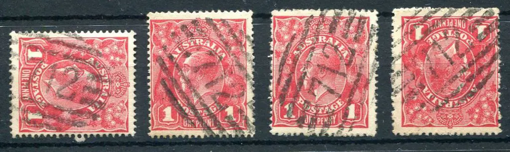 Yungaburra "712" type 2A bar numeral clear strikes ... Image 1++