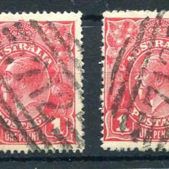 Yungaburra "712" type 2A bar numeral clear strikes ...