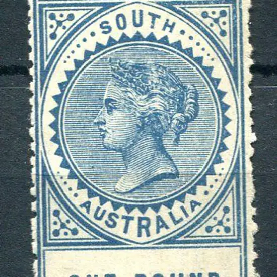 1904/11 £1 blue, perf.12½ (small holes). Fresh ...