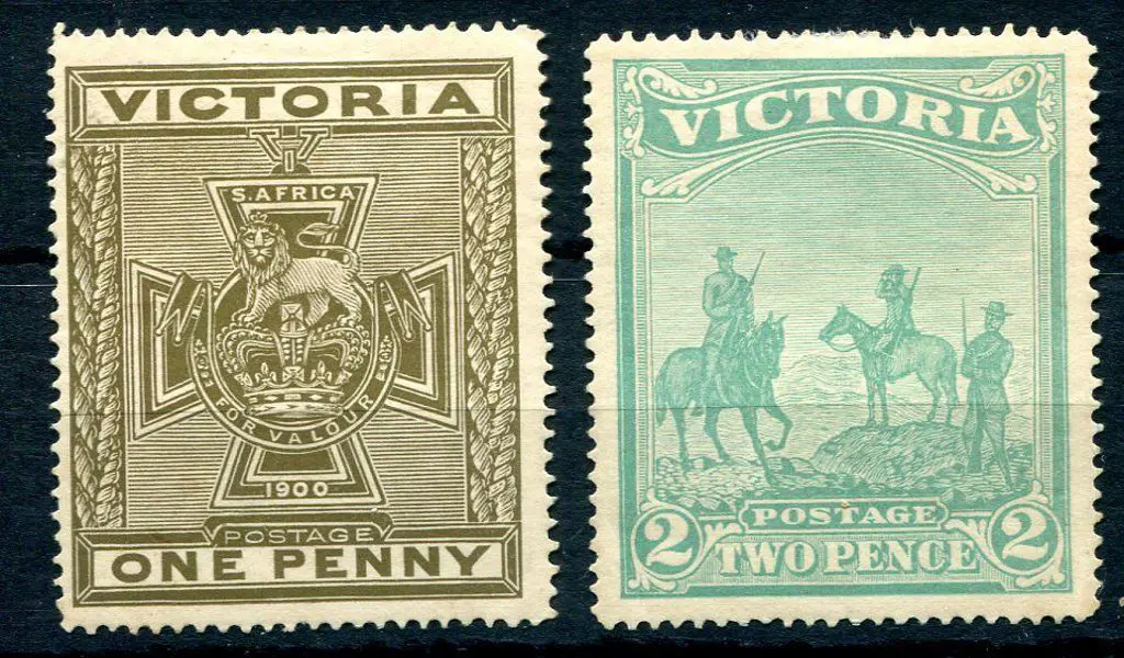 1900 Empire Patriotic Fund - Anglo-Boer War pair. ... Image 1++