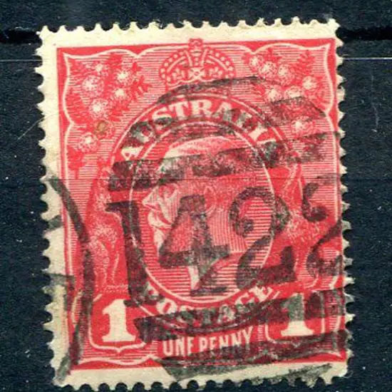 Armadale "1422" type 14-16 barred numeral 85% ...