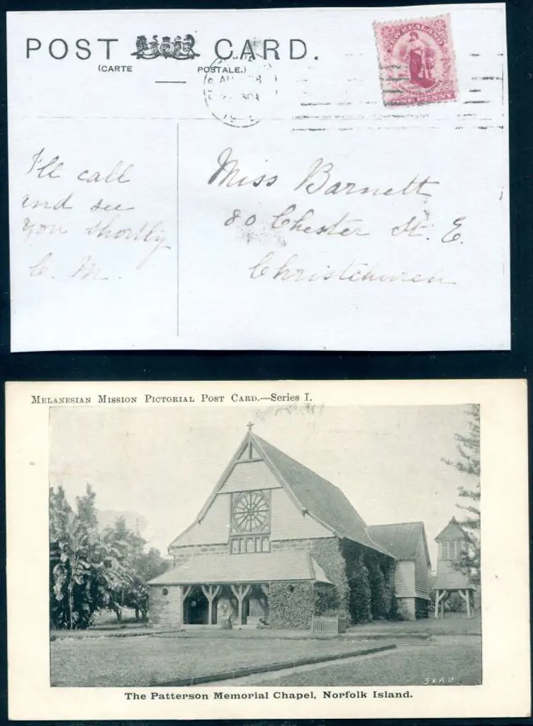 1903c "Bishop Patterson Memorial Chapel, Norfolk ... Image 1++