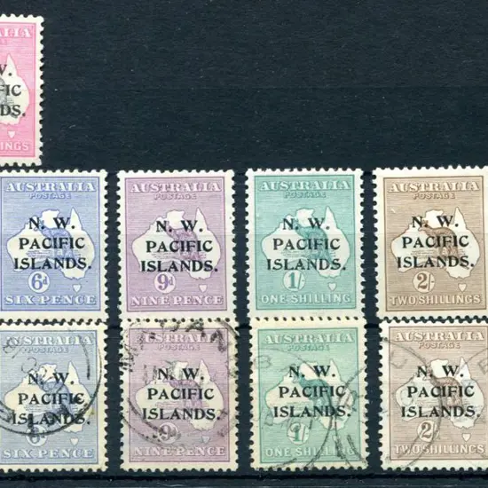1915/16 10/- grey & pink MVLH (SG 84) plus 2d to ...