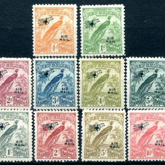1931 ½d to £1 "Dated Airmails". Fine MLH. SG ...