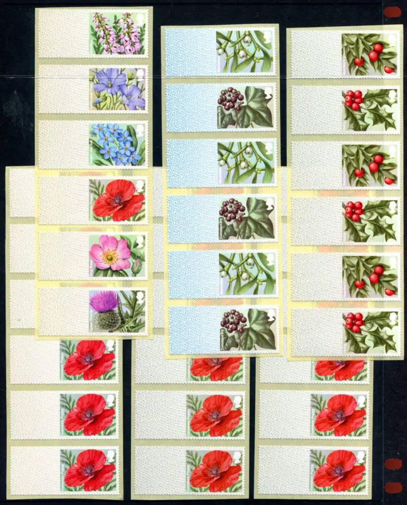 2014 "British Flora" 2nd series & 3rd series, the ... Image 1++